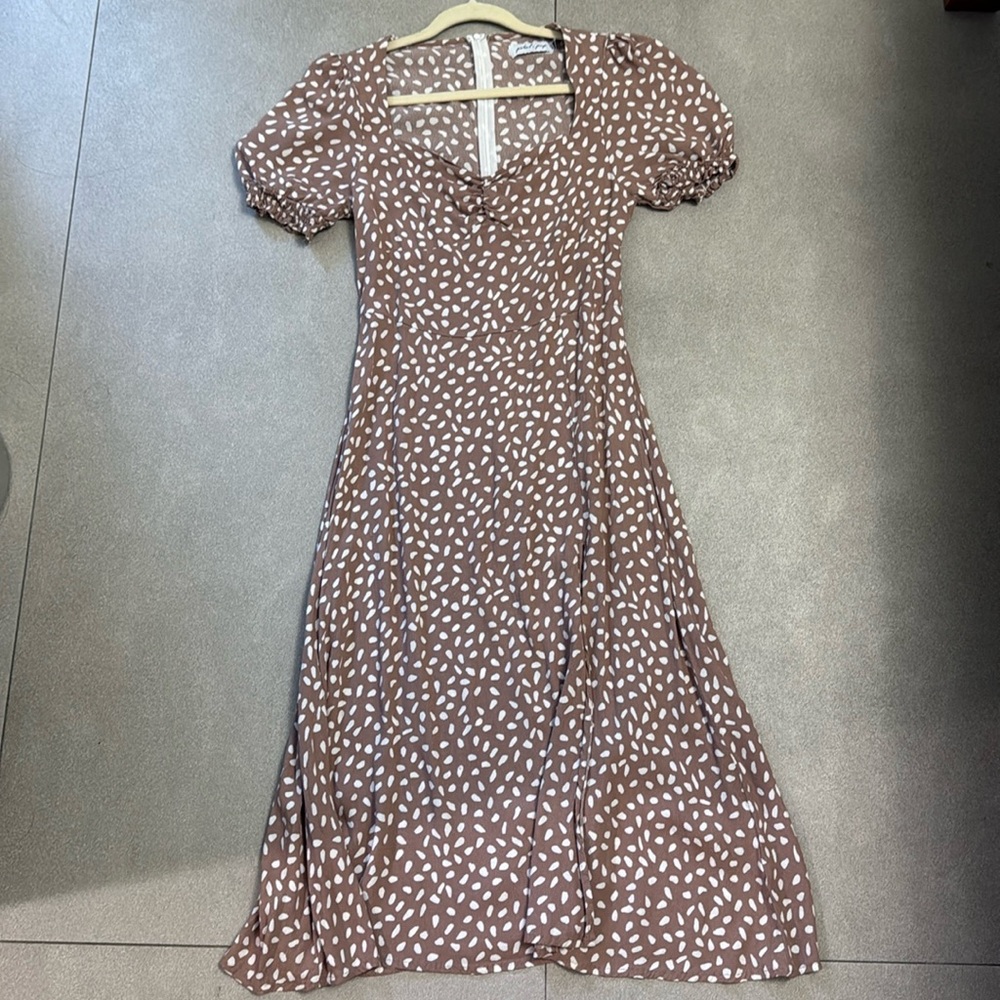 Petal and Pup Maxi Dress